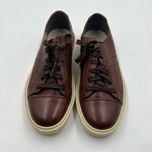 Men’s Lucky Brand Dawson brown leather shoes size 10.5M Excellent used condition